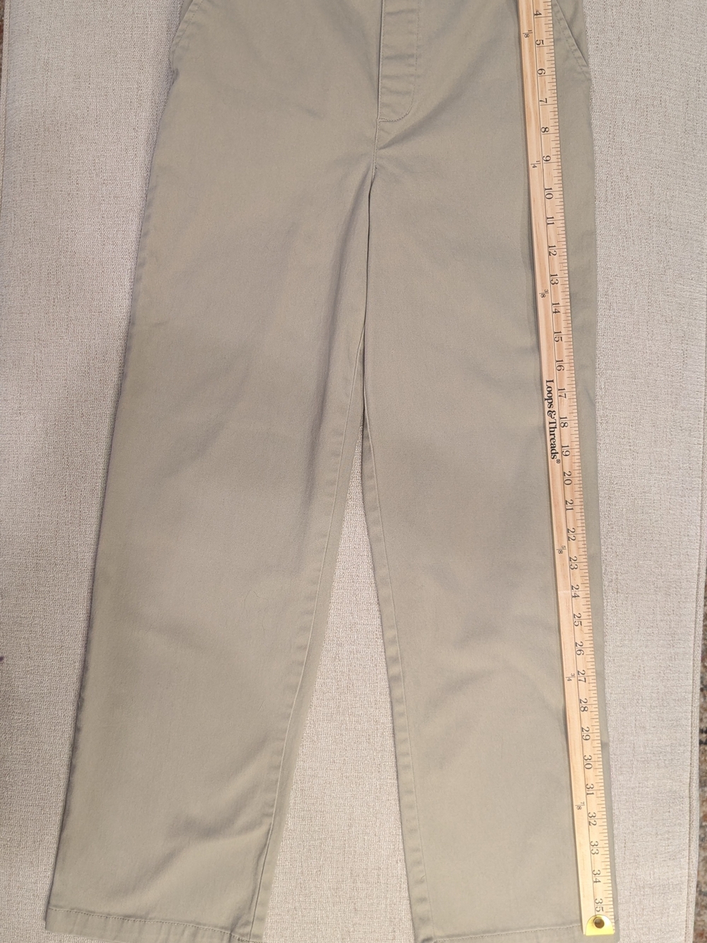 School Uniform- French Toast- Kakhi Pants- Chinos/ Slacks- Relaxed Fit- Youth 14 - Picture 4 of 7